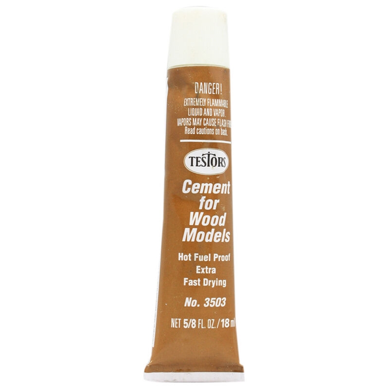 Testors 3503 Wood Cement Extra Fast,5/8 oz