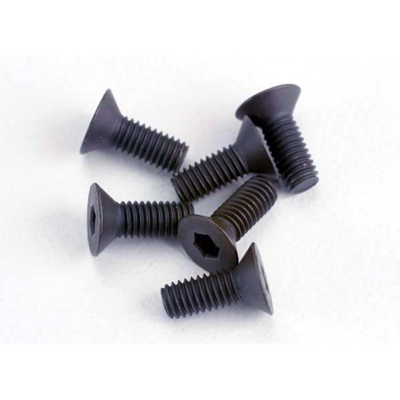 Traxxas TRA2550 Screws, 3 x 8mm Countersunk (6)