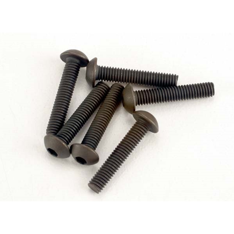 Traxxas TRA2579 Screws,3 x 15mm,Buttonhead (6):SLY