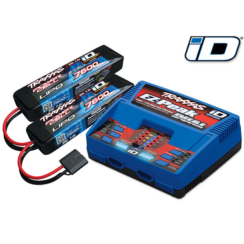 Traxxas 2991 2S Dual Battery/Charger Completer Pack