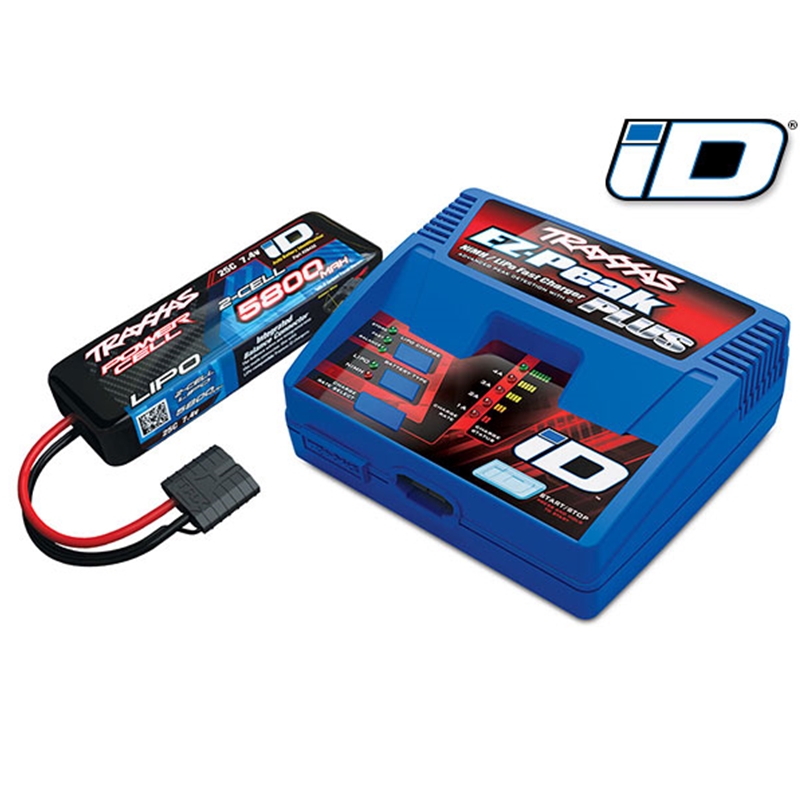 Traxxas 2992 2S Battery/Charger Completer Pack(1-2970)(1-2843X)