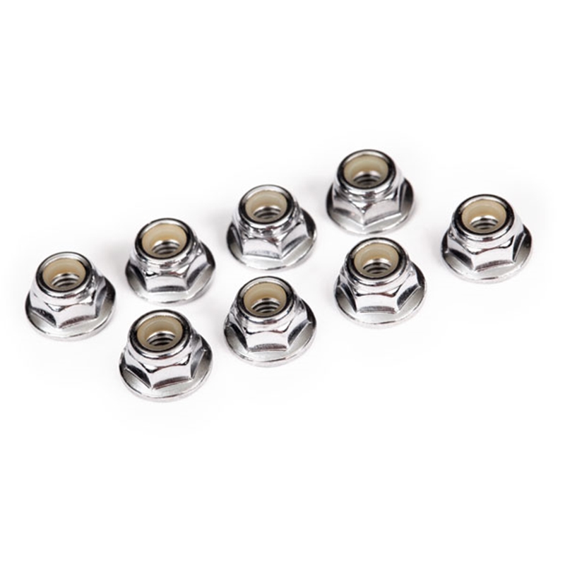 Traxxas TRA3647 Nuts, 4mm (8) Nylon Locking:VXL