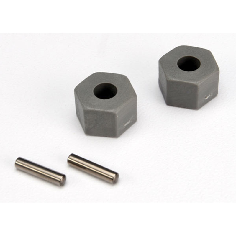 Traxxas TRA3654 Fr Wheel Hubs,Hex,Axel Pins(2) :RU,ST,SLH