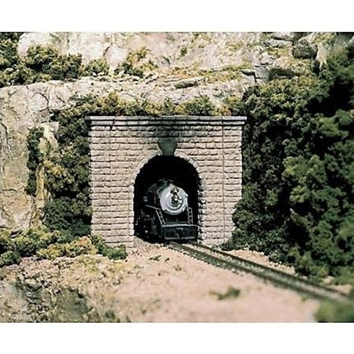 C1153 Woodland Scenics N Single Tunnel Portal, Cut Stone (2)