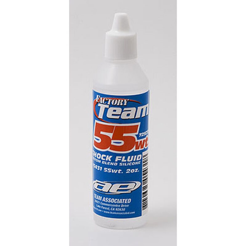 Associated 5431 Factory Team Silicone Shock Fluid, 55Wt