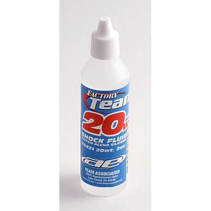 Associated ASC5421 Factory Team Silicone Shock Fluid, 20Wt (200 cSt) 2oz