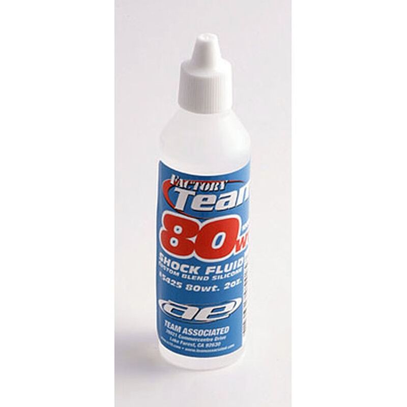 Associated ASC5425 Factory Team Silicone Shock Fluid, 80Wt (1000 cSt) 2oz