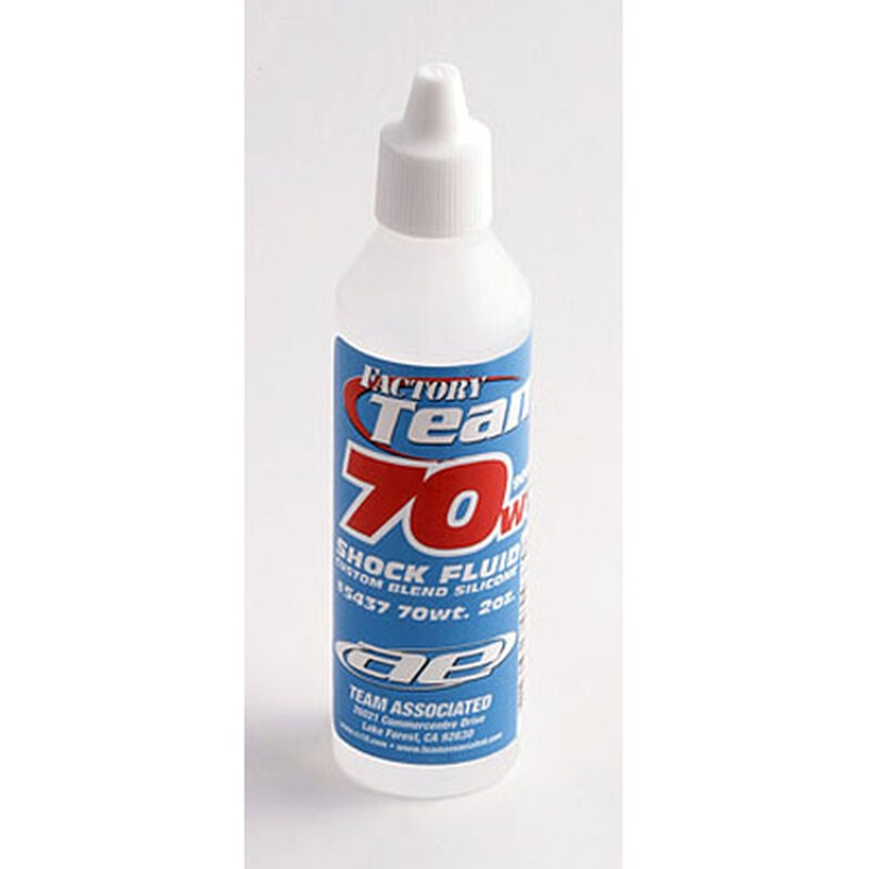 Associated 5437 Factory Team Silicone Shock Fluid, 70Wt (900 cSt) 2oz