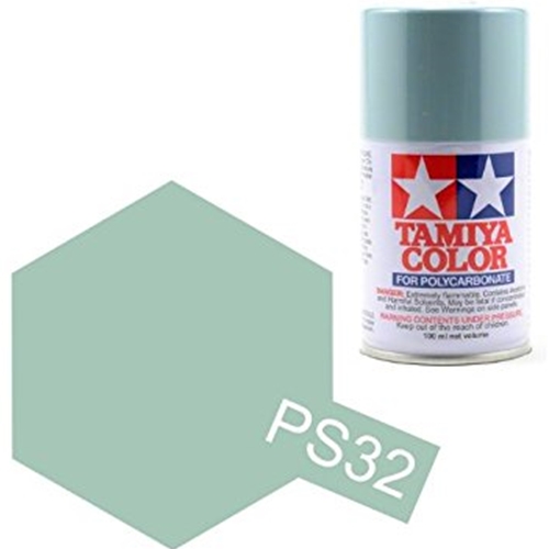 Tamiya 86032 PS-32 Polycarbonate Spray Corsa Gray 3 oz