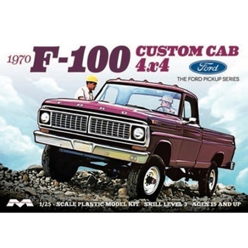1/25 1970 Ford F-100 Custom Cab 4x4