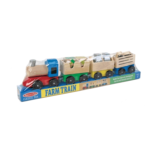 Wooden Farm Train