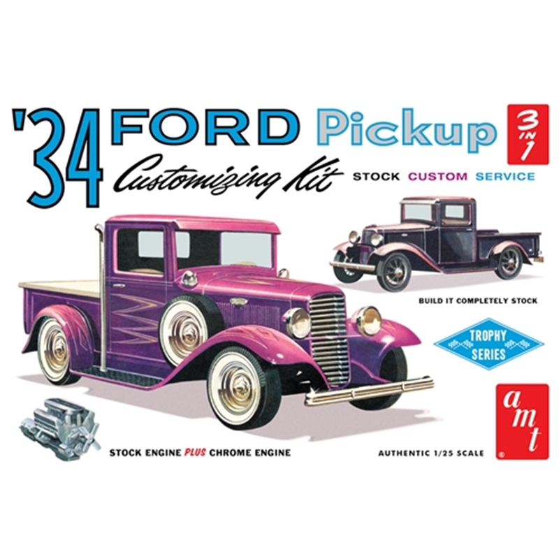 AMT1120 1/25 1934 Ford Pickup