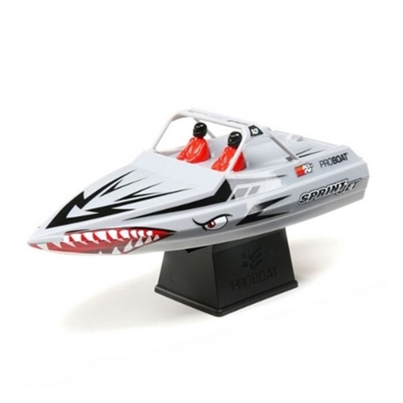 Pro Boat PRB08045T1 Sprintjet 9" Self-Righting Jet Boat Brushed RTR, Silver