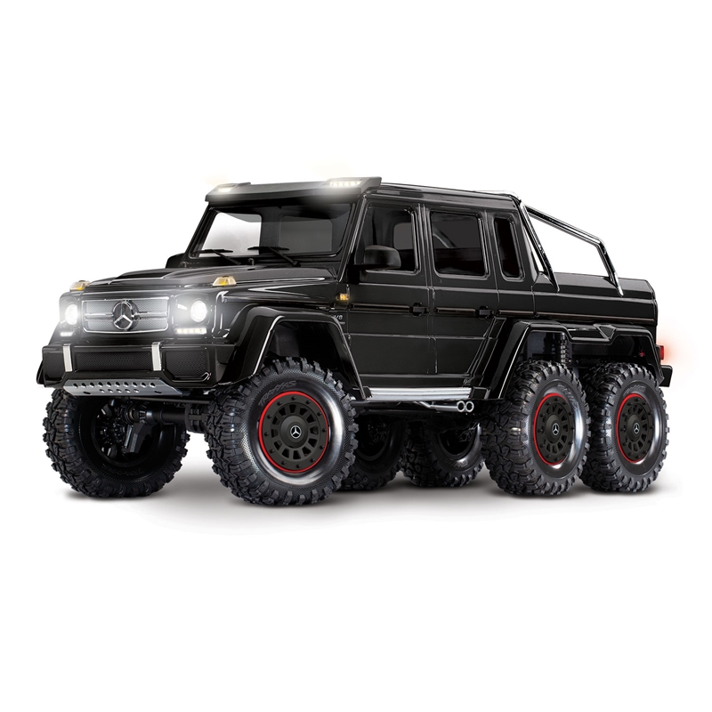 Traxxas TRX-6™ Scale & Trail™ Crawler w/Mercedes-Benz® G 63® AMG Body - Black