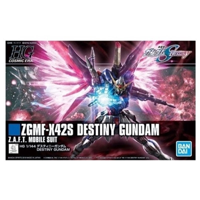 Bandai BAN2465226 1/144 HG Cosmic Era Gundam Seed Series: #224 ZGMF-X42S Destiny Gundam