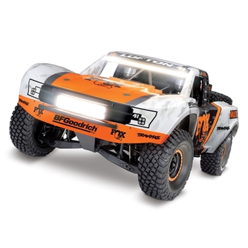 TRA85086-4 Orange (Fox) Traxxas Unlimited Desert Racer®: 4WD Electric Race Truck