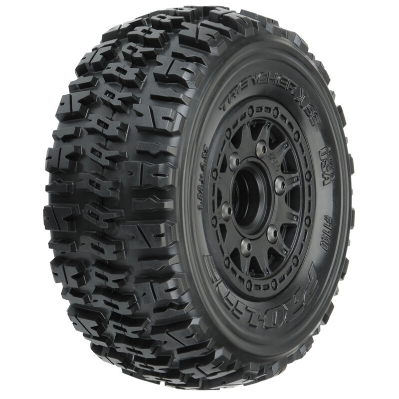 Pro-line Racing PRO119010 Trencher X SC MTD Raid Tires, 6x30 (2): Slash 2WD, 4WD F/R