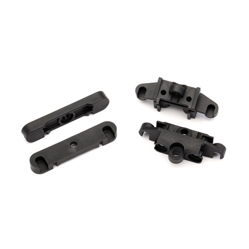 Traxxas TRA8916 Mount, tie bar, front (1)/ rear (1)/ suspension pin retainer, front or rear (2)