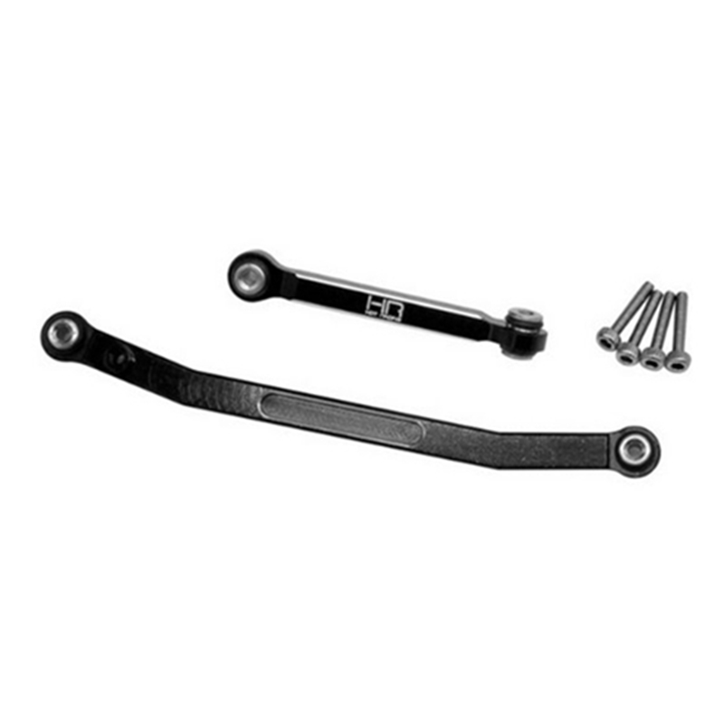 SXTF49X01 Hot Racing Axial SCX24 Aluminum Fix Tight Tolerance Steering Rod Link (Black)