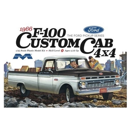 1/25 1966 Ford F100 Custom Cab 4x4 Pickup Truck