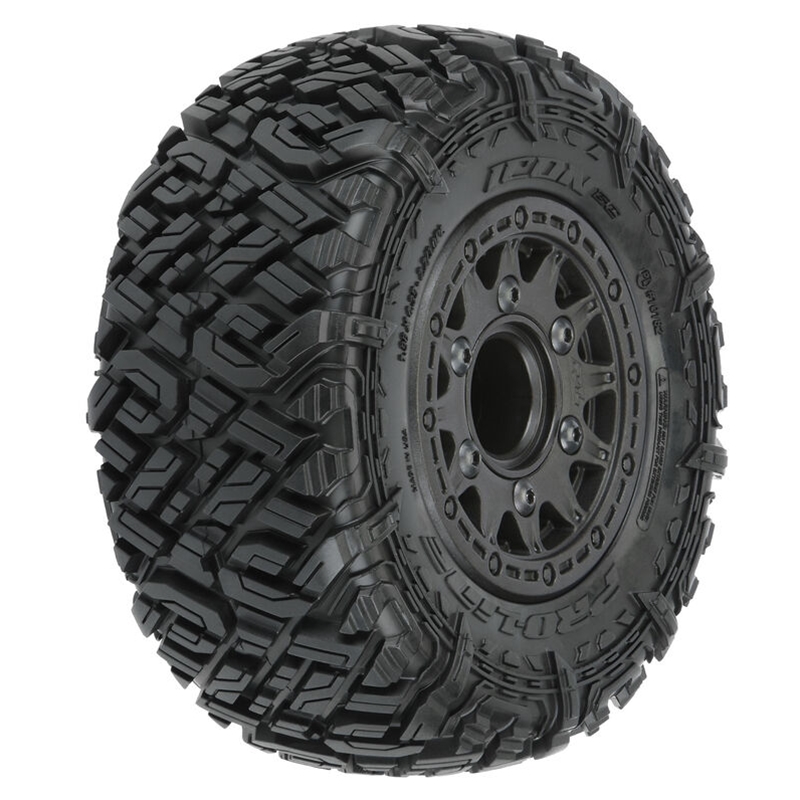 PRO1018210 Pro-Line 1/10 Icon M2 Front/Rear 2.2"/3.0" SC Mounted 12mm Blk Raid (2) Oil: 500cSt