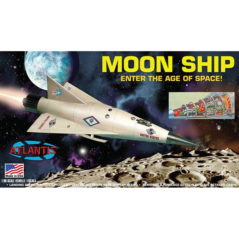 H1825 Atlantis 1/96 Moonship Spacecraft (formerly Revell)