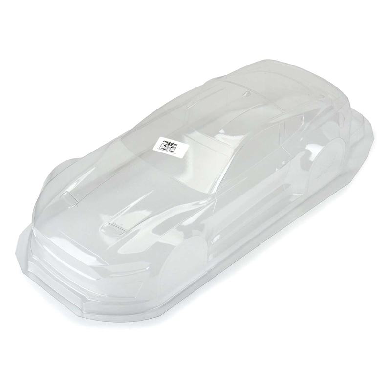 1/8 2021 Ford Mustang Clear Body: Vendetta 1582-00