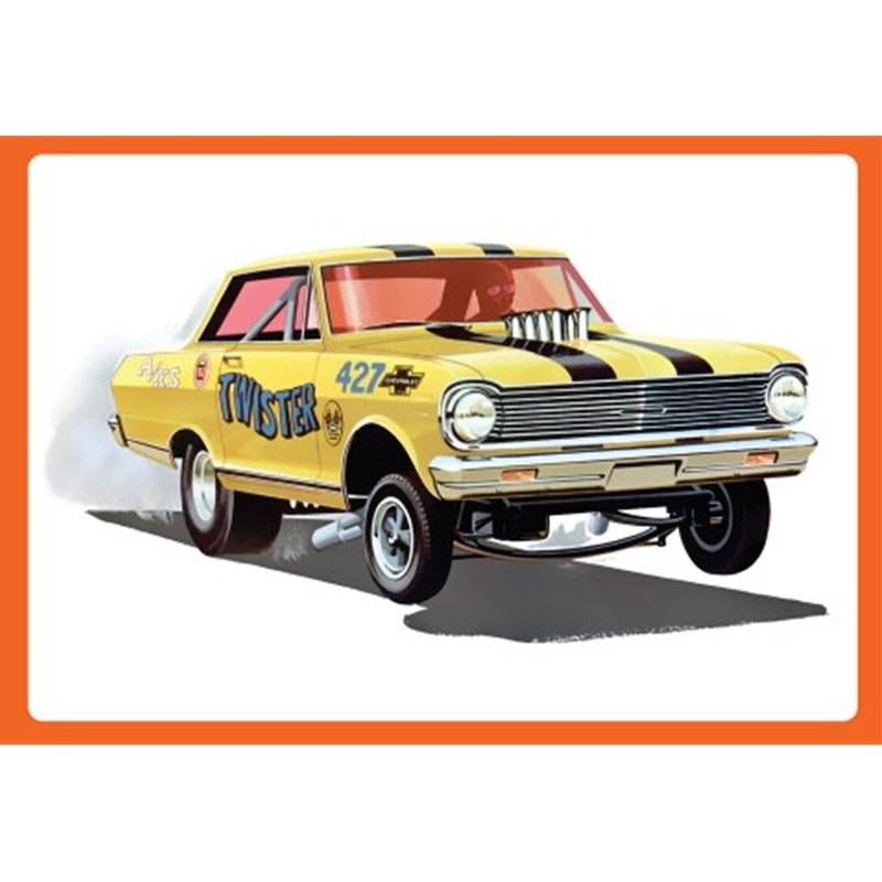 AMT1293 1/25 1965 Chevy II Nova Twister Funny Car