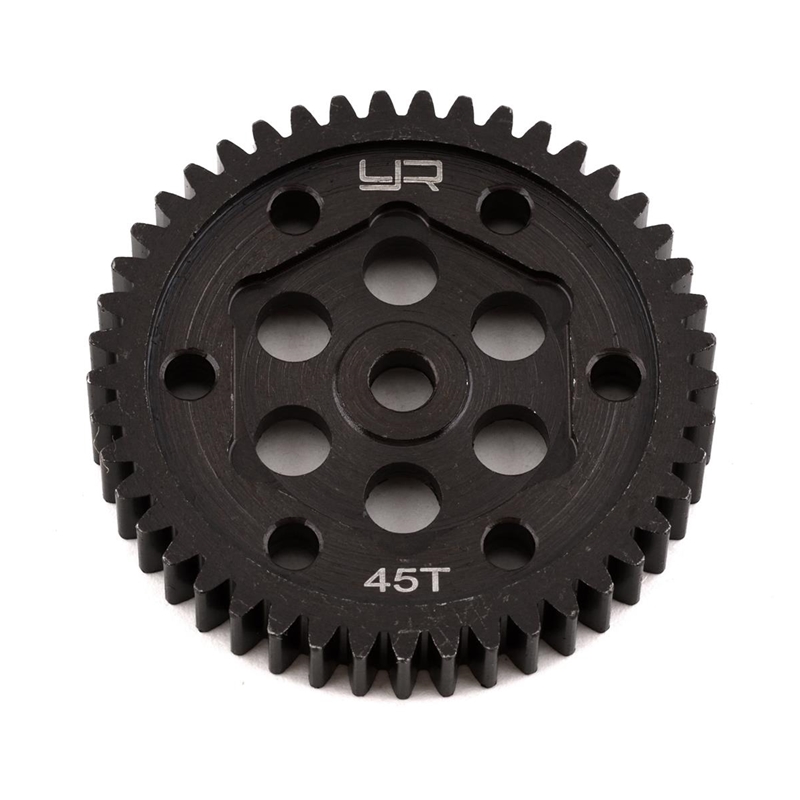 Yeah Racing TRX4-096 Traxxas TRX-4 32P Hardened Steel Spur Gear (Black) (45T)