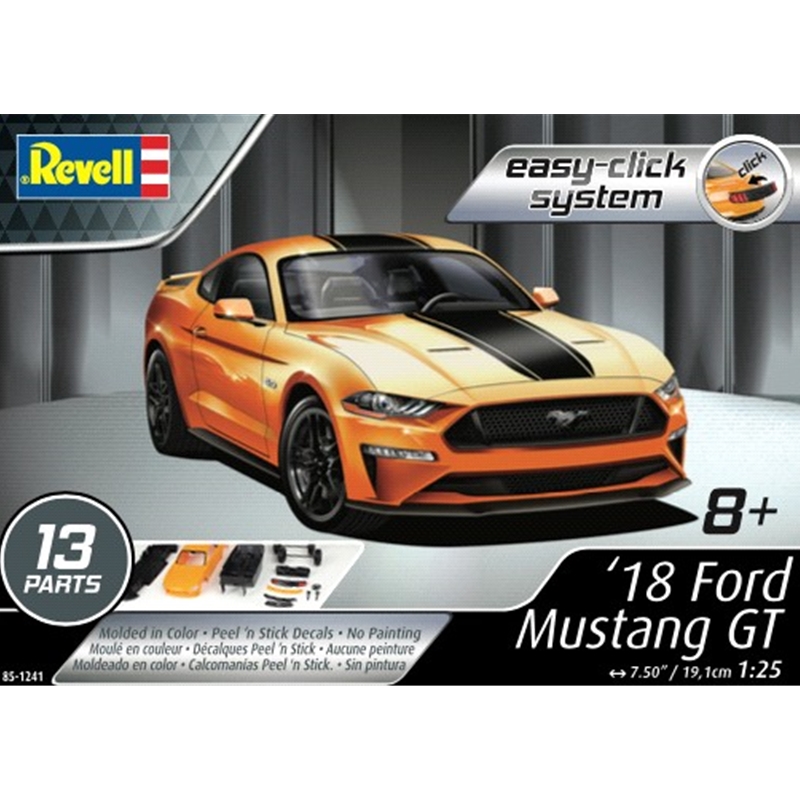 1/25 2018 Mustang GT (Orange) (Snap)