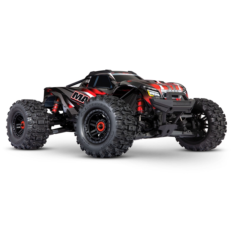 Traxxas TRA89086-4 Red Maxx 1:10 Scale 4WD Brushless Monster Truck