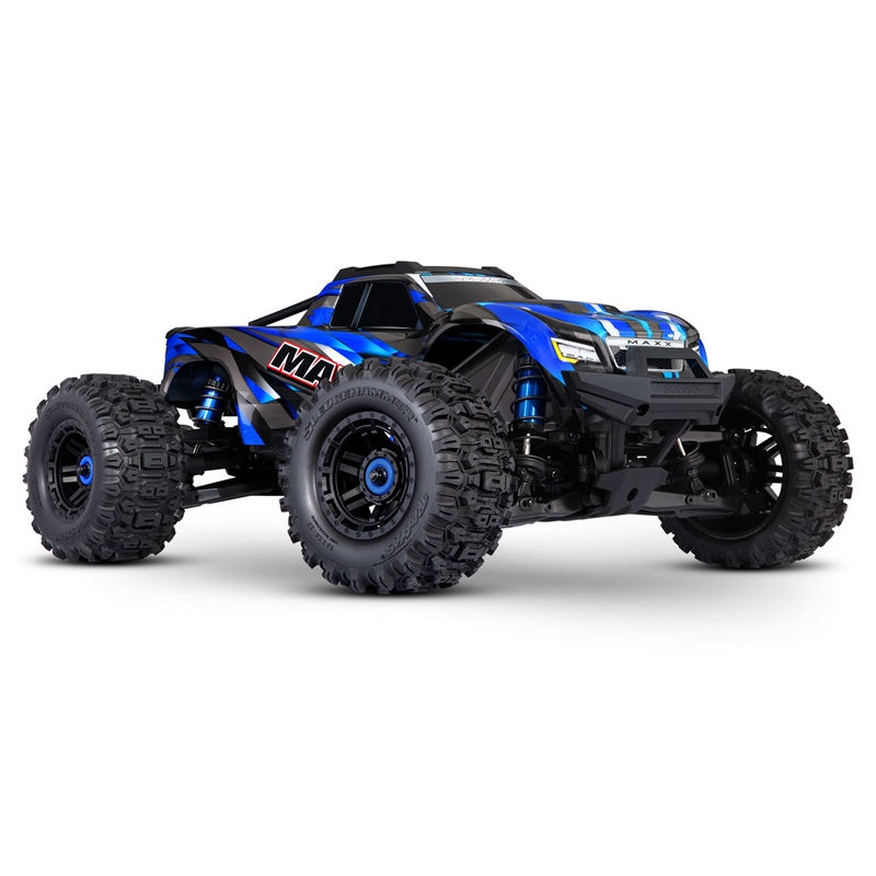 Traxxas TRA89086-4 Blue Maxx 1:10 Scale 4WD Brushless Monster Truck