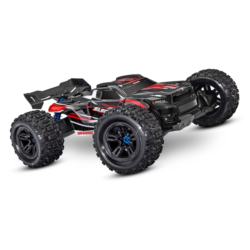 TRA95076-4-RED Traxxas Sledge 1/8 Scale 4WD Brushless Off-Road Truck - Red