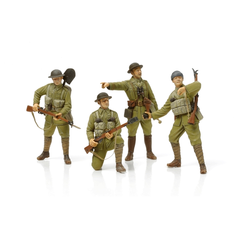 32409 WWI British Infantry With Small Arms & ICM Equip