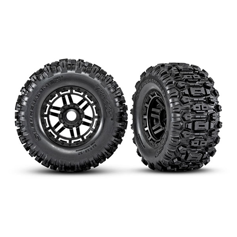 Traxxas TRA8973 T& W Black Wheel Sledgehammer (TRA8973)