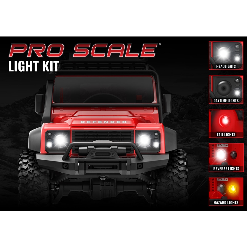 Traxxas 9784 TRX-4M® Defender Pro Scale® Light Set