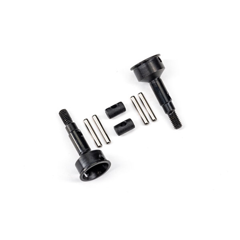 Traxxas 9753 Stub axle, front (2)/ cross pins (2)/ drive pins (4)