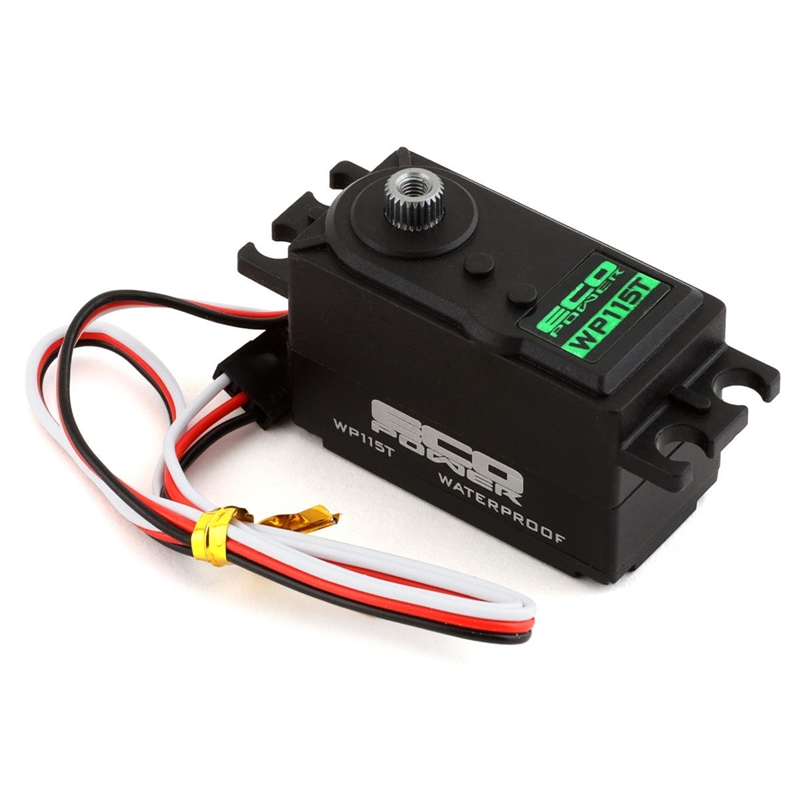 EcoPower WP115T Low Profile High Torque Waterproof Metal Gear Servo (High Voltage)