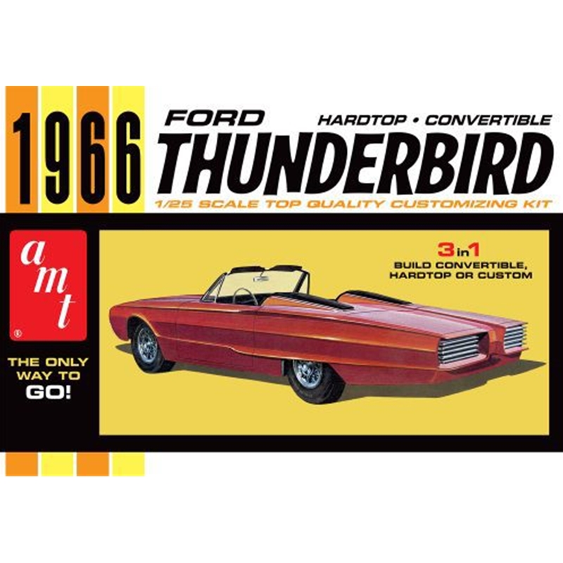 AMT1328 1966 Ford Thunderbird hardtop/Convertible Kit