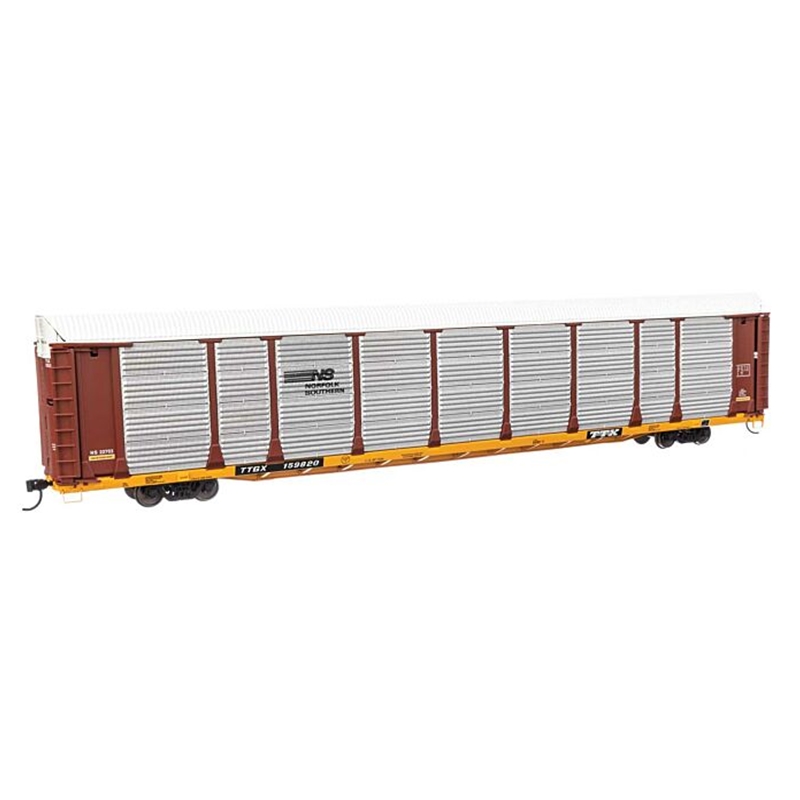 WalthersProto 89' Thrall Bi-Level Auto Carrier - Ready To Run -- Norfolk Southern TTGX #159820 (920-101527)