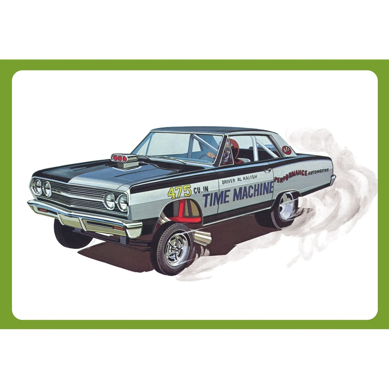 AMT1302 1965 Chevy Chevelle AWB "Time Machine" 1:25 Kit (AMT1302)