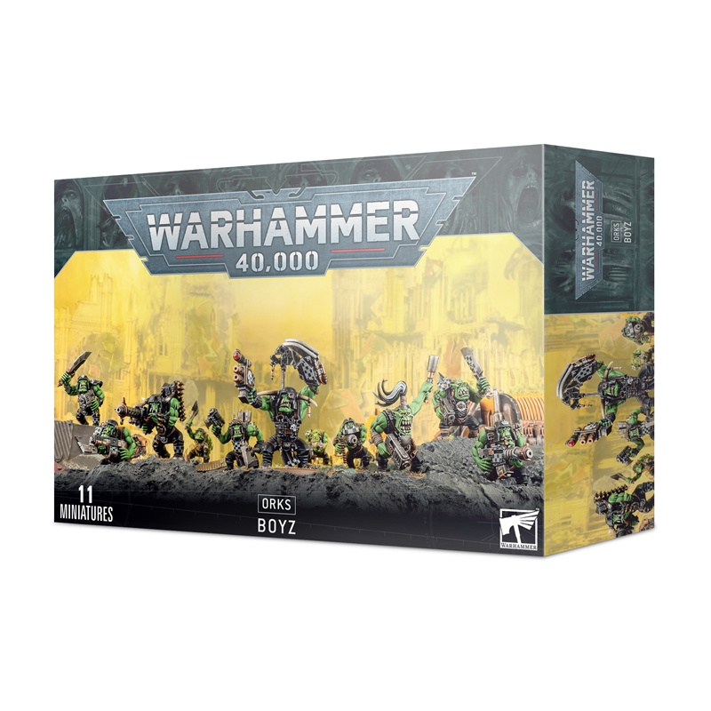 50-10 Warhammer 40,000 Orks Boyz