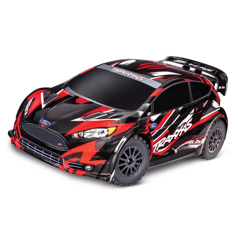 TRA74154-4 Red Traxxas Ford Fiesta ST Rally Brushless 1:10