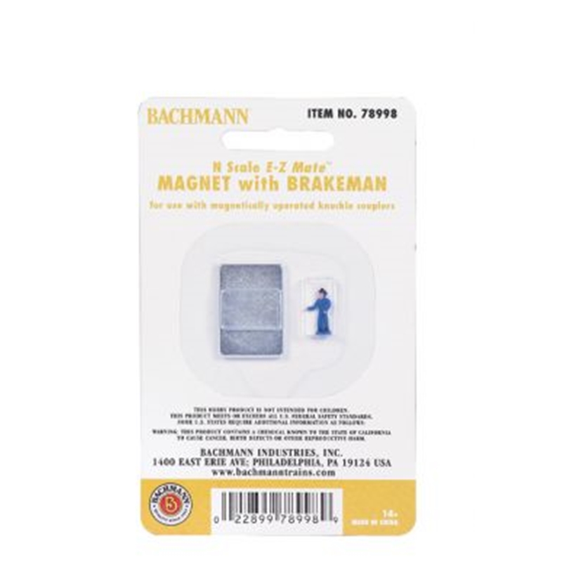 78998 Bachmann N Magnet w/Brakeman