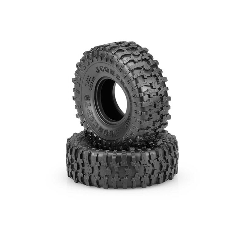 JConcepts JCO302202 1/10 Tusk Performance 1.9" Crawler Tires with Inserts, Green Compound (2)