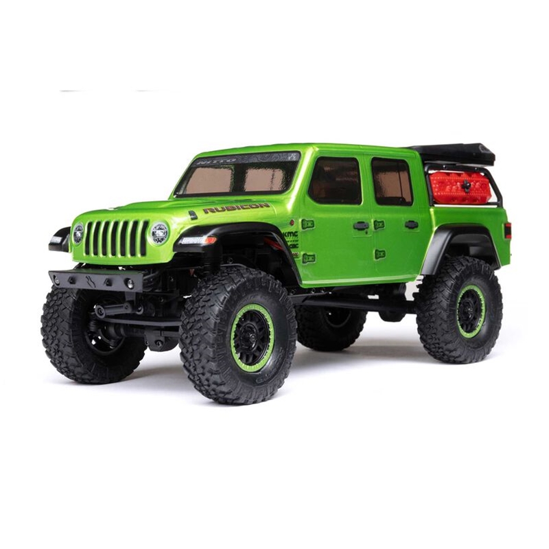 Axial AXI00005V2 Green 1/24 SCX24 Jeep JT Gladiator 4WD Rock Crawler Brushed RTR