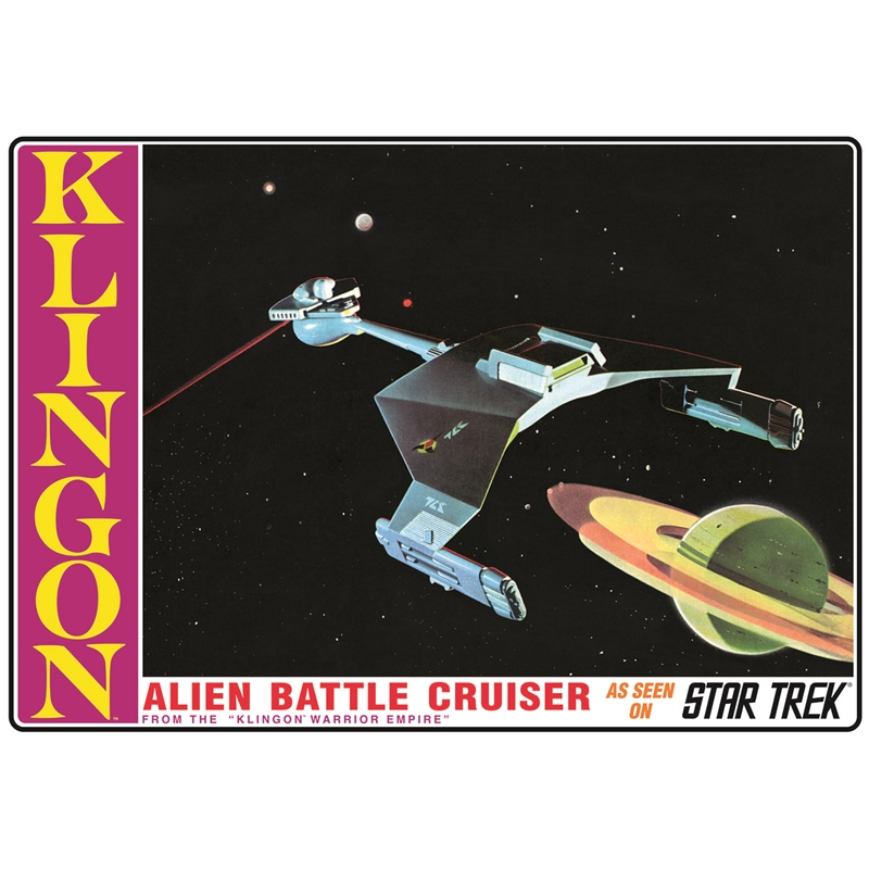 AMT1428 Str Trek: The Original Series Klingon Battle Cruiser 1:650
