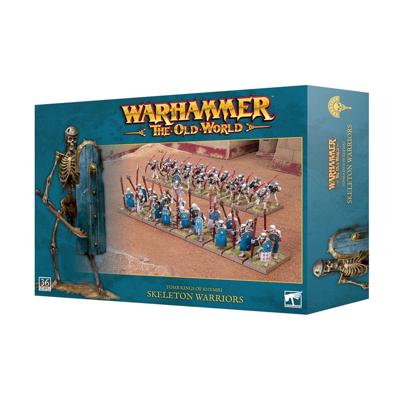 GWS07-09 Games Workshop Warhammer The Old World: Tomb Kings of Khemri Skeleton Warriors