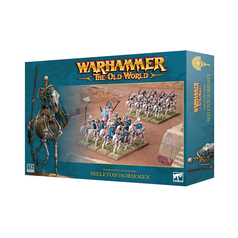 GWS07-10 Games Workshop Warhammer The Old World Tomb Kings of Khemri SKeleton Horseman