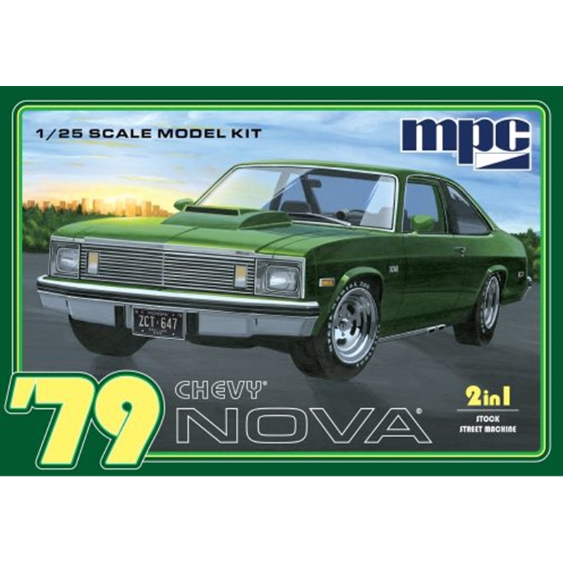 MPC1003 1979 Chevy Nova 1:25 Scale Model Kit